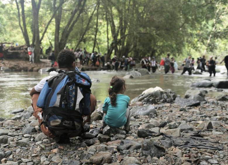 “En total, más de 50.000 personas han atravesado el Tapón del Darién en lo que va de este mes”, afirma la organización que atiende a migrantes. (Cortesía Médicos Sin Fronteras).