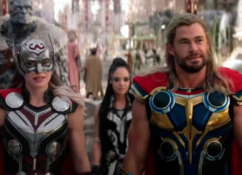 “Thor: amor y trueno” es la cuarta película más taquillera en Estados Unidos con 5,3 millones de dólares. FOTO: Cortesía