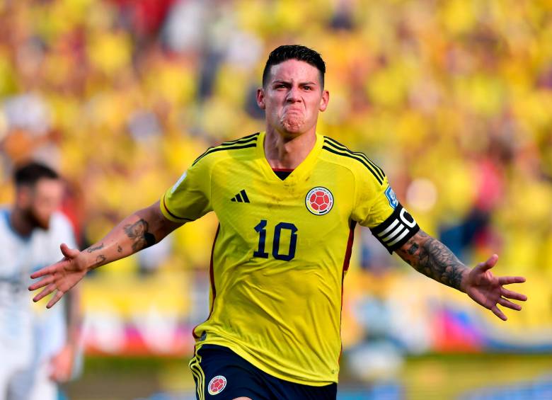 James será recordado como uno de los 10 más importantes de la historia de la Selección Colombia. FOTO GETTY