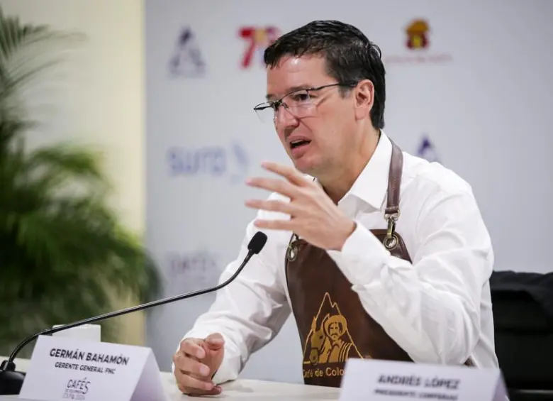 Germán Bahamón, gerente de la Federación Nacional de Cafeteros.