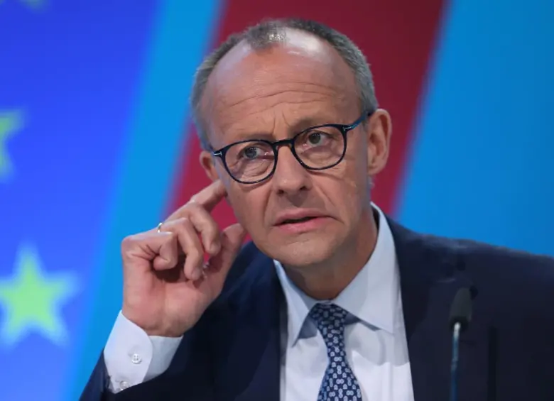 Friedrich Merz, elegido canciller de Alemania en segunda votación. FOTO: GETTY