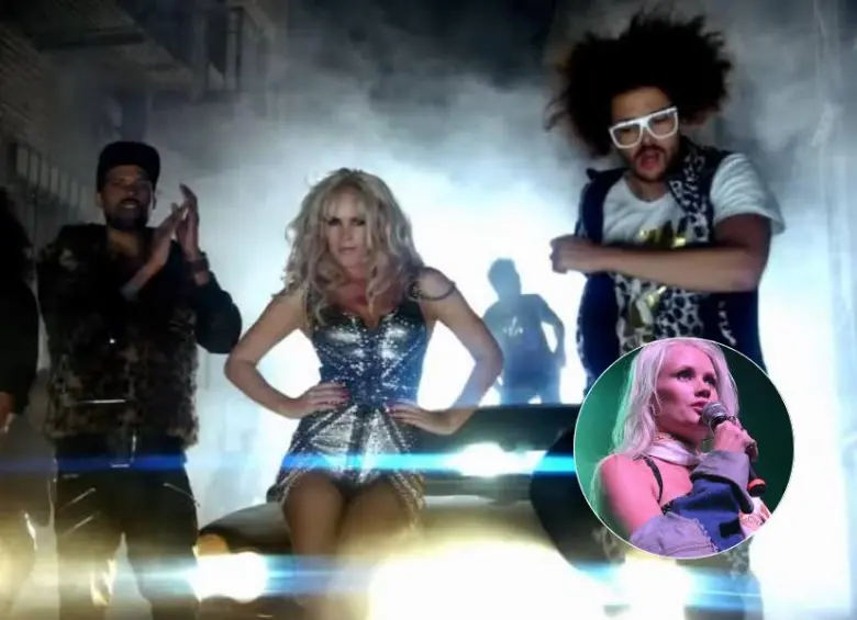 Laura Bennett colaboró en 2011 con LMFAO en el éxito Party Rock Anthem. FOTO: Captura de pantalla / Getty