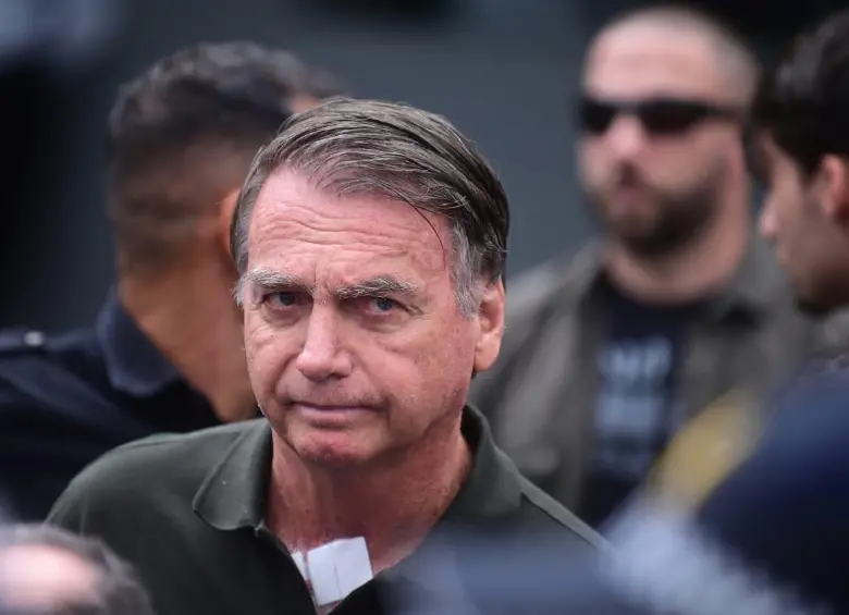 Jair Bolsonaro fue diagnosticado con cáncer de piel, según informó su médico. FOTO: Xinhua
