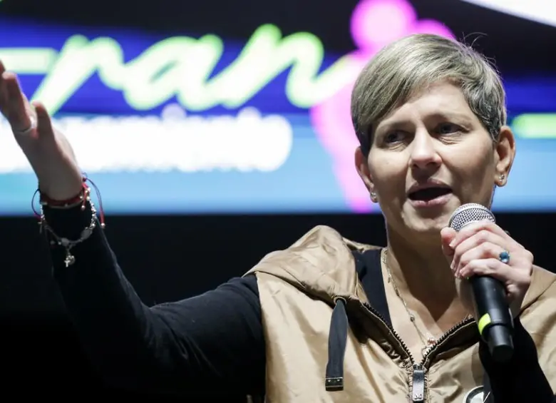 Veronica Alcocer, primera dama de Colombia. FOTO: Colprensa.