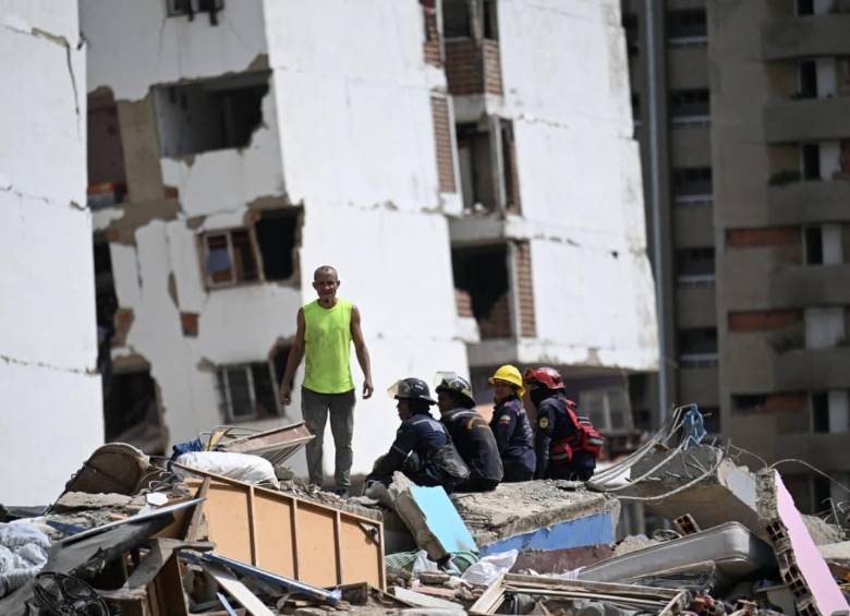 ¿Cómo ayudar a los damnificados por el terremoto en Venezuela? FOTO: AFP 