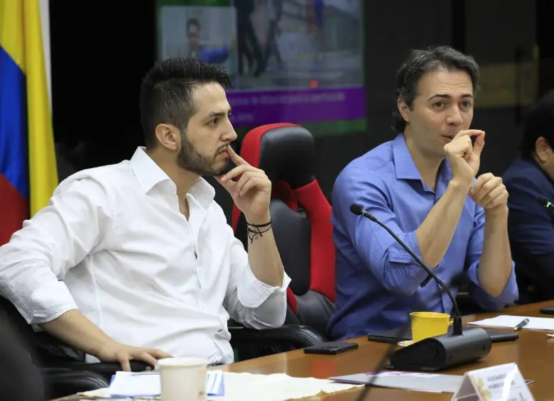 Juan David Duque, secretario de Daniel Quintero, aspirará al Senado. FOTO: X @JUANDUQUEGA