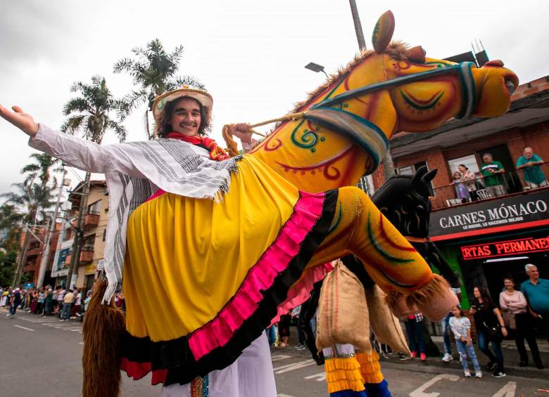 La Muestra Silletera es uno de los eventos más esperados. FOTO: EL COLOMBIANO