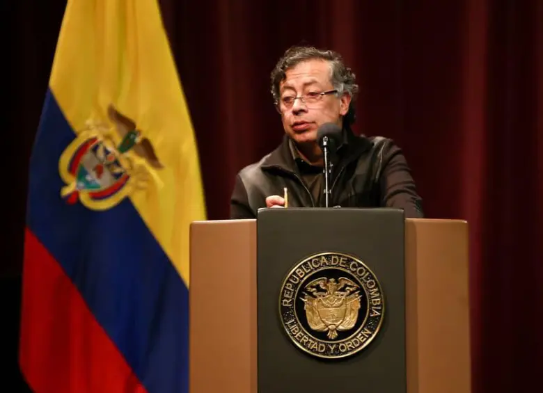 Gustavo Petro aseguró que las sanciones de la OFAC responden a diferencias ideológicas con sectores políticos de Estados Unidos. FOTO: Colprensa.