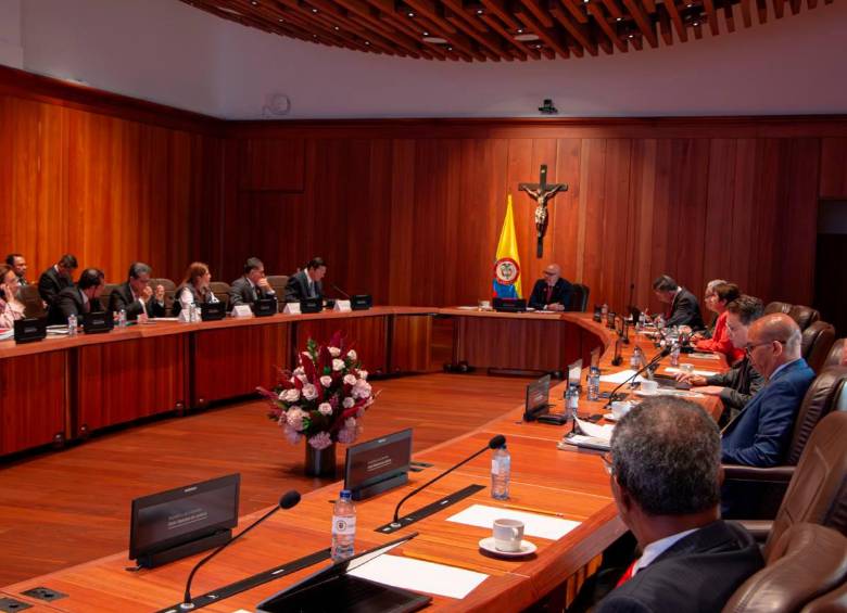Tras el empate en la votación de la Sala de Instrucción de la Corte, la decisión final será tomada por conjueces. FOTO: CORTESÍA CORTE SUPREMA.