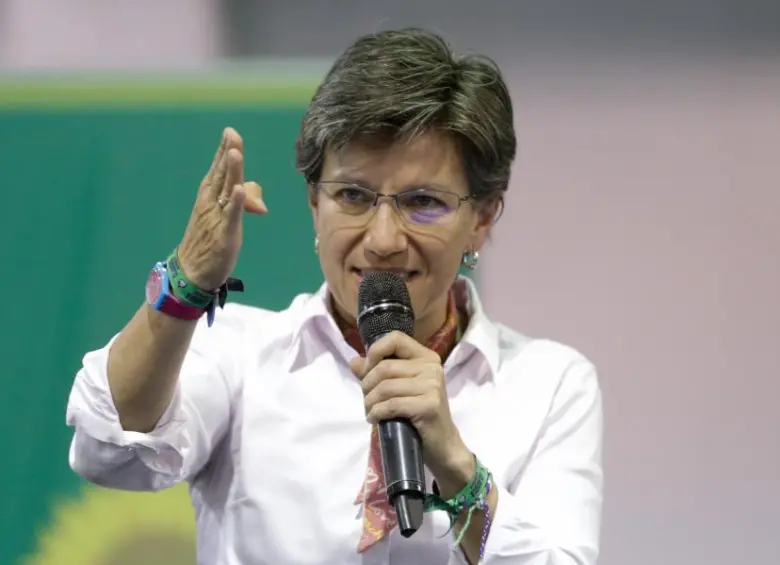 Claudia López, alcaldesa de bogotá 2020 - 2023. Colprensa.