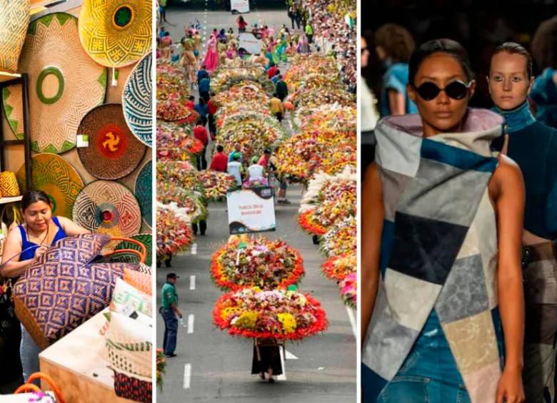 Expoartesano, Colombiamoda y la Feria de las Flores se realizarán en julio. FOTO: EL COLOMBIANO