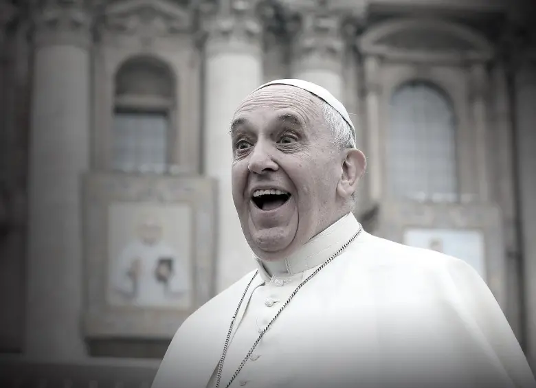 El papa Francisco, quien falleció el lunes 21 de abril a los 88 años, murió de un derrame cerebral seguido de insuficiencia cardíaca. FOTO: GETTY 