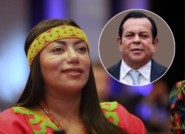 Martha Peralta y el empresario Euclides Torres se quedan sin visa. FOTO: Colprensa 