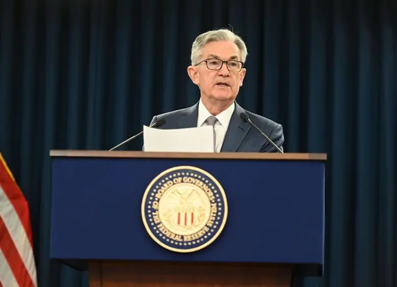 El presidente de la Fed, Jerome Powell.