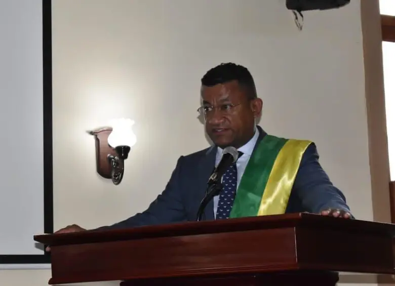 El gobernador de Nariño, Luis Alfonso Escobar, rechazó los señalamientos y aseguró que defenderá su nombre ante la justicia. FOTO: Colprensa.