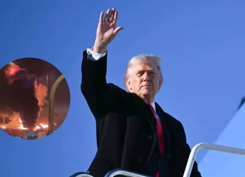 Donald Trump respondió al ataque a la embajada de Estados Unidos en Riad, Arabia Saudita. FOTO: AFP 