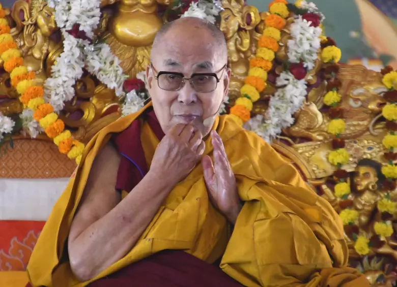 El XIV Dalái Lama quiere a un sucesor pese a las restricciones de China. FOTO: GETTY 