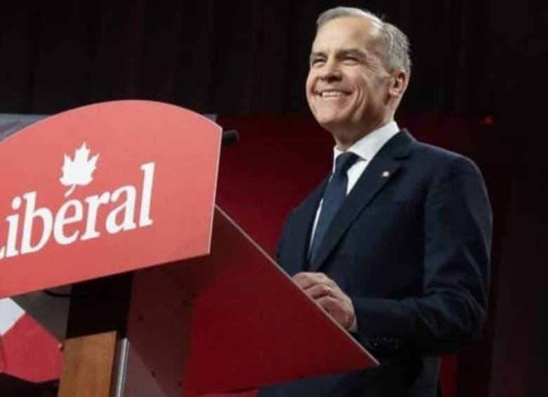 El Partido Liberal ya eligió al que sucederá a Justin Trudeau. FOTO: Tomada de X @MarkJCarney