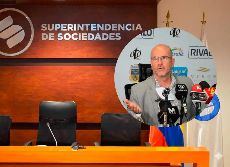  Álvaro de Jesús López Bedoya, representante legal del equipo de fútbol Deportivo Pereira, fue sancionado por la Superintendencia de Sociedades. FOTO CORTESÍA SUPERSOCIEDADES Y TOMADA DE @ArtetaBreinner.