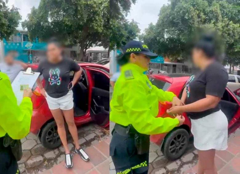Alias Mayra, capturada en Cúcuta, es señalada como la líder de la organización. FOTO: CORTESÍA