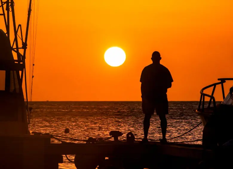 Uno de los mayores atractivos para los visitantes de la llamada “Isla Feliz” son sus atardeceres. FOTO: JULIO CÉSAR HERRERA