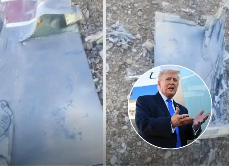 Trump dijo que el derribo del avión no afectará las negociaciones con Teherán. FOTO: Cortesía