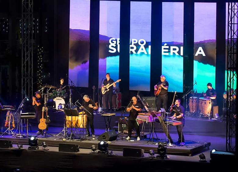 El grupo Suramérica estará de concierto el próximo 13 de diciembre em la Villa delñ Aburrá. FOTO Cortesía