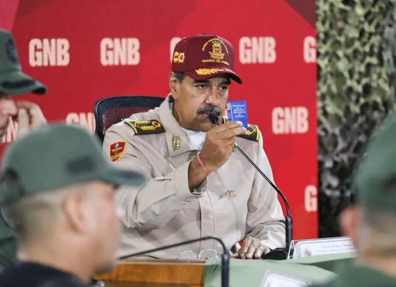 Maduro es acusado por EE.UU. de actividades relacionadas al narcotráfico y conspiración para introducir cocaína en el país. FOTO Colprensa