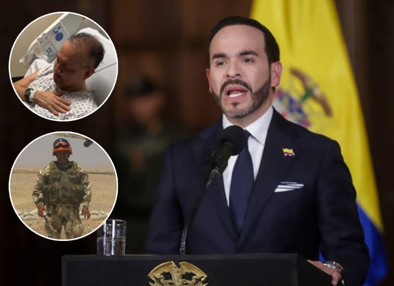 El presidente Abelardo de la Espriella respondió al llamado de exmilitar en Nueva York, que necesita un doble trasplante de pulmón, y prometió llevarlo a Colombia. FOTOS: Colprensa- cortesía