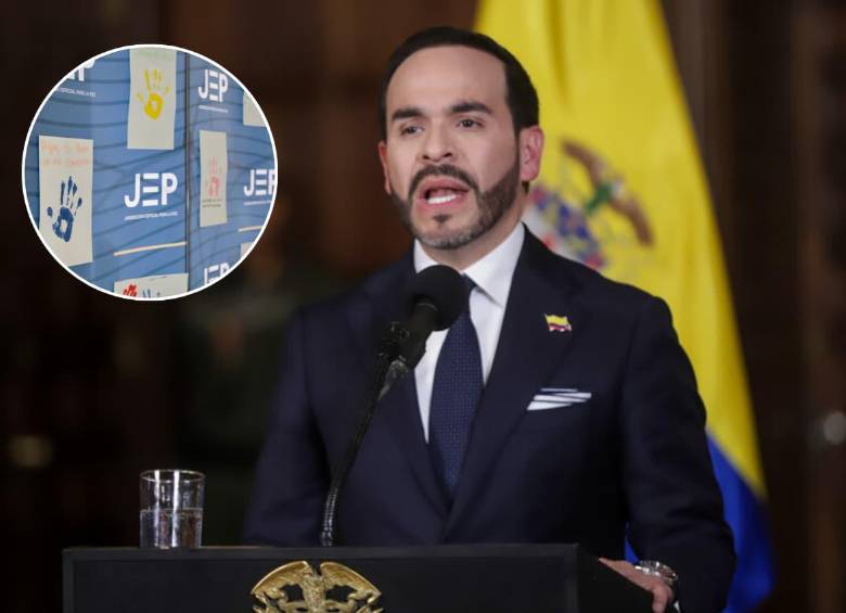 Presidente Abelardo de la Espriella y la Jurisdicción Especial para la Paz (JEP) . FOTO: Colprensa