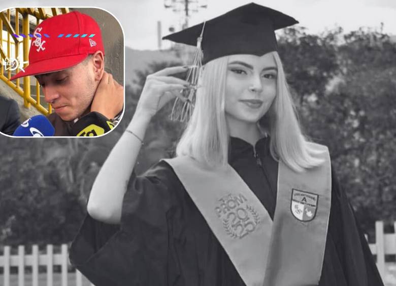 El poema de amor que le hizo Simón García a Mariana Upegui Escobar y que no pudo leerle. FOTOS: Capturas de video - tomada de redes sociales 