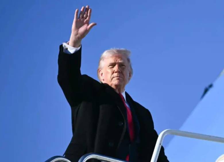 Donald Trump respondió al ataque a la embajada estadounidense en Riad, Arabia Saudita. FOTO: AFP 