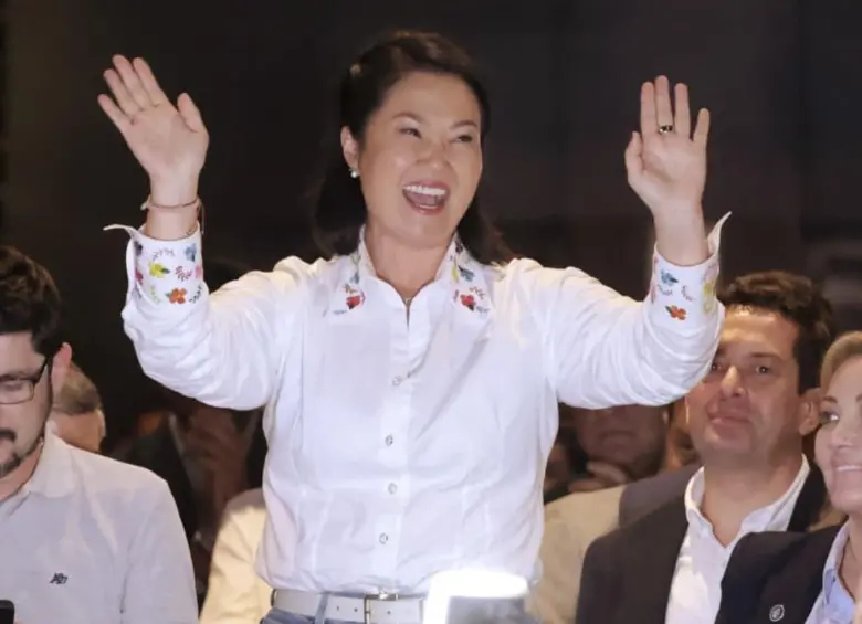 Keiko Fujimori fue proclamada como presidenta de Perú este 3 de julio de 2026. FOTO: AFP 