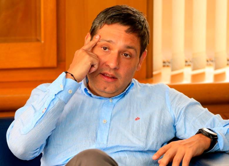 El director del Departamento Administrativo de la Presidencia de la República (Dapre), Mauricio Lizcano, amplió su denuncia sobre supuestas nóminas paralelas en el Gobierno. FOTO: EL COLOMBIANO