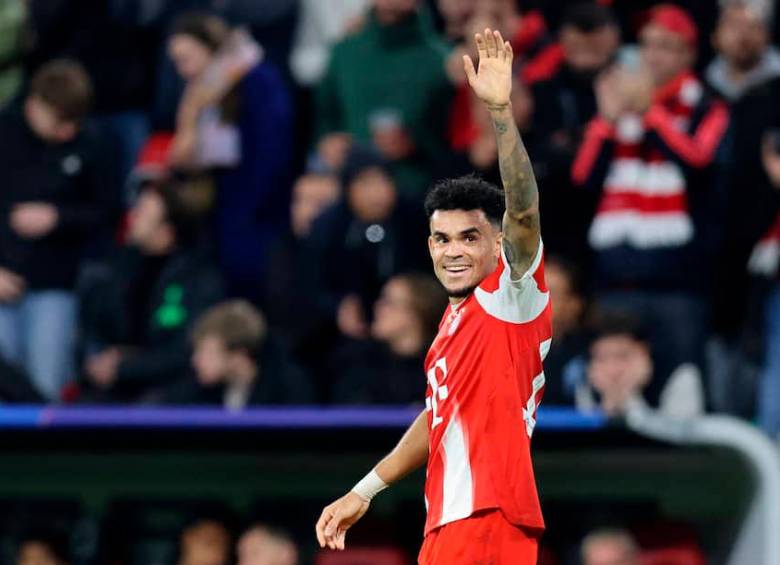 Luis Díaz en el top 10 de los jugadores de mayor rendimiento en la Champions. FOTO GETTY