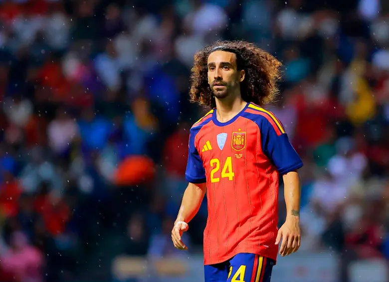 Marc Cucurella fue campeón de la Eurocopa con España en 2024. FOTO: GETTY