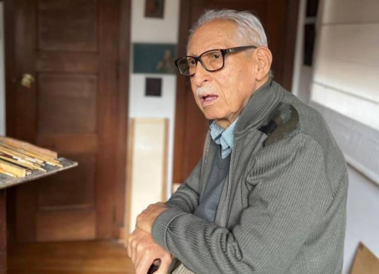 Murió a sus Antonio Samudio, artista y referente en el grabado colombiano. FOTO: Tomada de su cuenta de Instagram @antoniosamudioartista