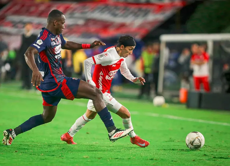 DIM recibe a Santa Fe en la final de la Liga Betplay-1. FOTO COLPRENSA