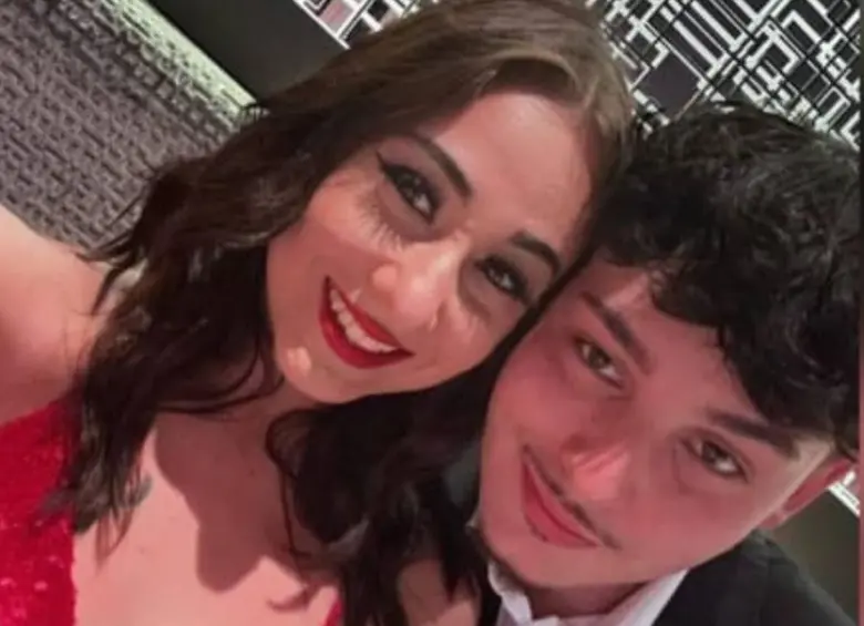 Leigha Mumby y Daniel Waterman, pero este último murió tras un grave accidente de tránsito. FOTO: Tomada de las redes sociales 