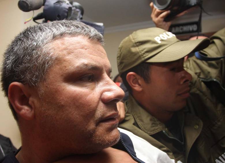 Orlando Pelayo, condenado por el asesinato de su hijo Luis Santiago Lozano. FOTO: ARCHIVO COLPRENSA