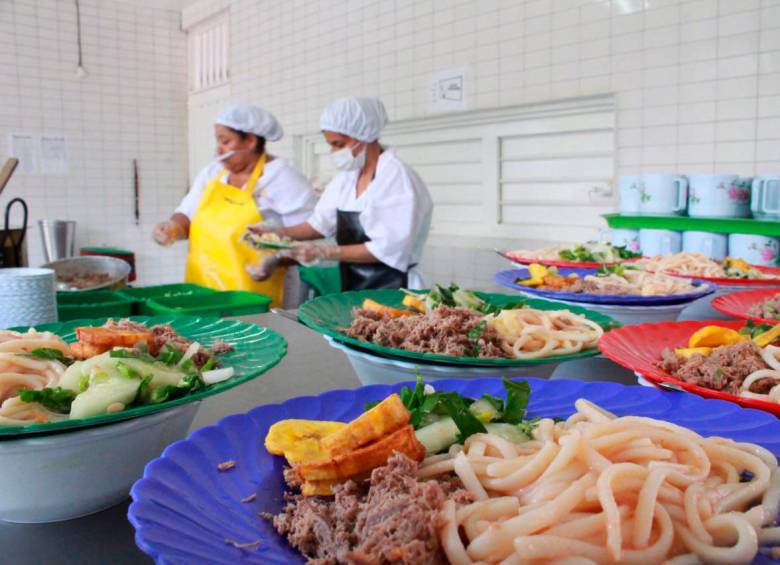 Imagen de referencia sobre el Programa de Alimentación Escolar, PAE. FOTO: COLPRENSA