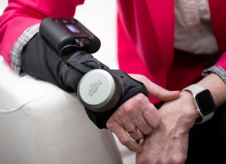 En el CES 2024 se presentó este avance relevante para el sector de la salud y tecnología. FOTO: AFP