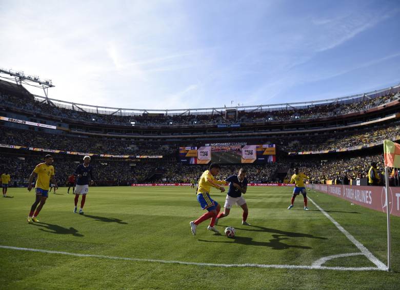 Colombia enfentó a Francia en el Northwest Stadium el pasado 29 de marzo, en su camino rumbo al Mundial 2026. FOTO Getty Images via AFP