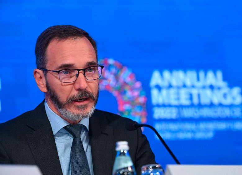 Pierre-Olivier Gourinchas, economista jefe del FMI, lanzó duras advertencias sobre la economía global. FOTO FMI
