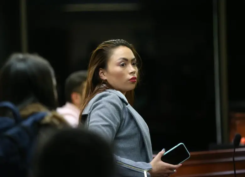  Daneydis Barrera, la joven conocida en redes sociales como Epa Colombia, se encuentra en la cárcel por los daños en una estación de TransMilenio en 2019. FOTO: Colprensa