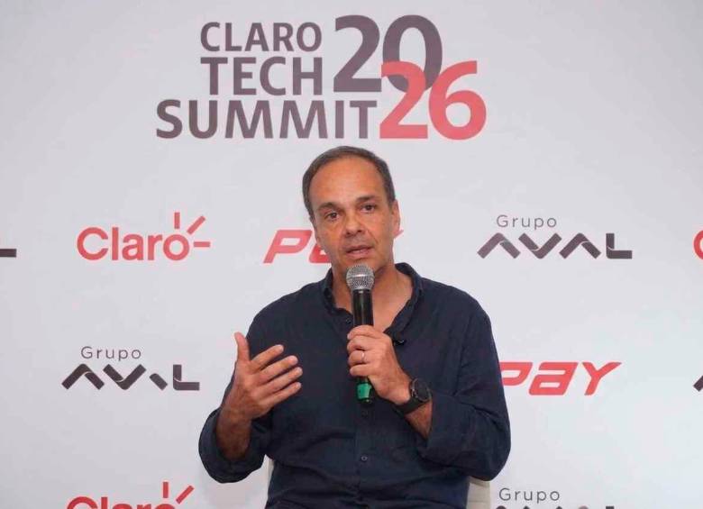 Rodrigo de Gusmão, presidente de Claro Colombia, durante el Claro Tech Summit 2026, en Cartagena. FOTO: CORTESÍA