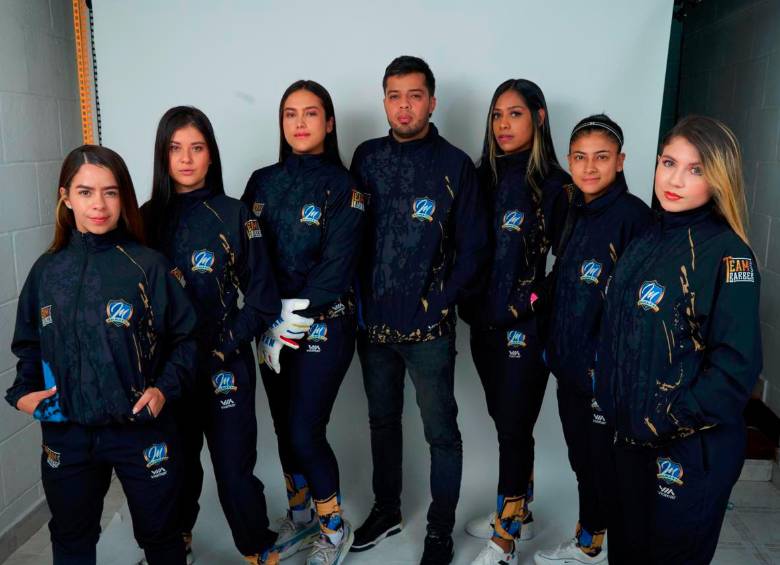 El equipo de Malala´s FC que participará en el evento de Arabia Saudí. FOTO CORTESÍA MALALA´S FC