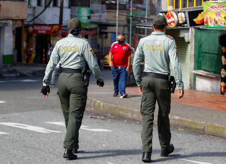 El subintendente fue asesinado en el barrio Manrique, Comuna 3 de Medellín. FOTO DE REFERENCIA: MANUEL SALDARRIAGA QUINTERO.