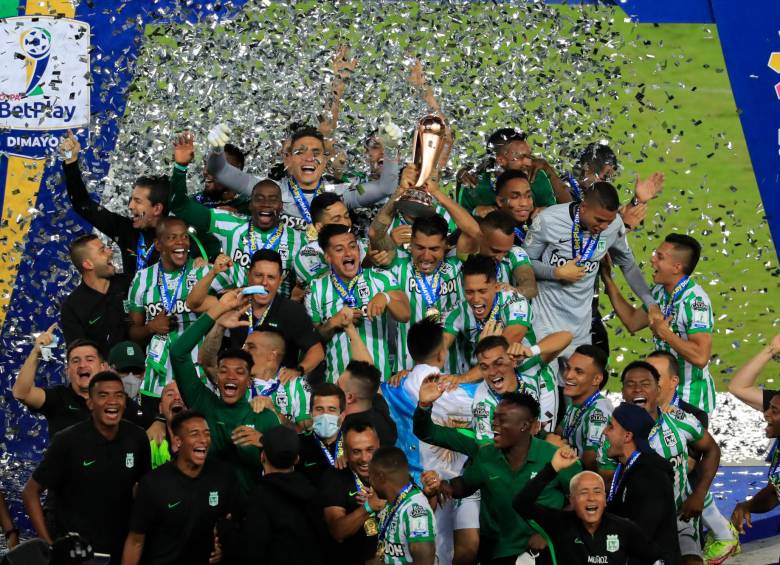Con su título, Nacional aseguró un cupo a la fase previa de la Libertadores. Foto: Jaime Pérez Munevar.