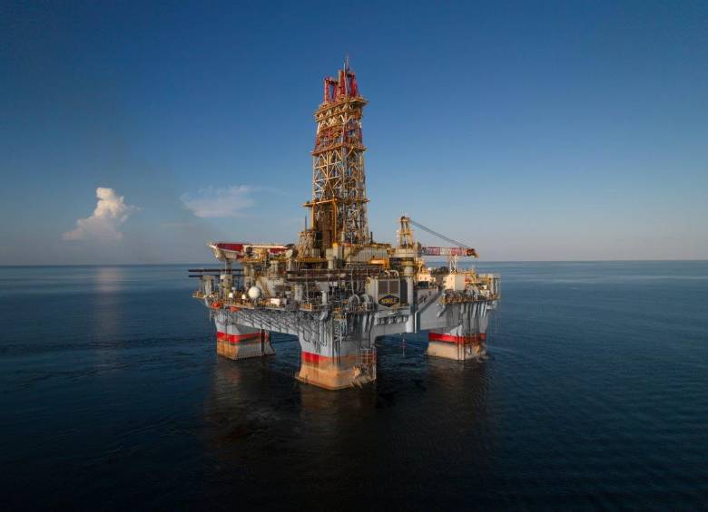 Los trabajos de la plataforma de perforación tendrán una duración estimada de 73 días. Foto: Ecopetrol